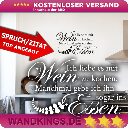 Wandtattoo spruch ich liebe - -,
