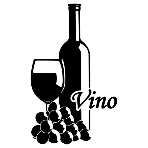 Wein aufkleber sticker - wein, deko