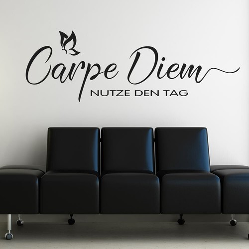 Wandtattoo wandaufkleber carpe - wandaufkleber,
