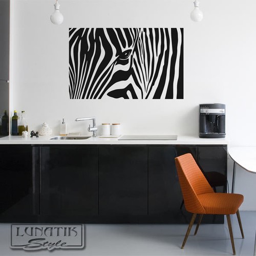 Wandtattoo wandaufkleber zebra - wandaufkleber,