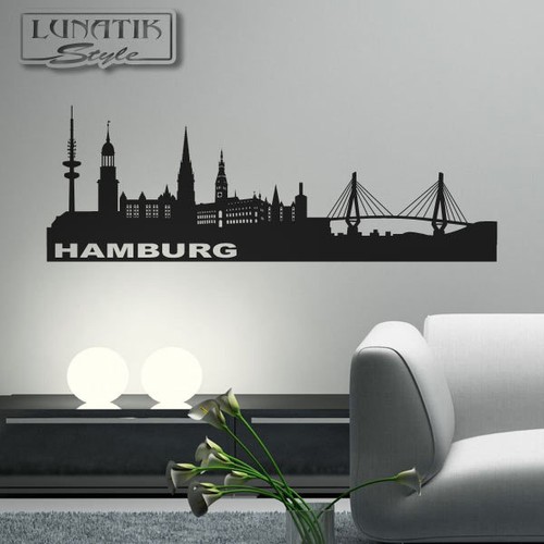 Wandtattoo aufkleber skyline - wandtattoo,