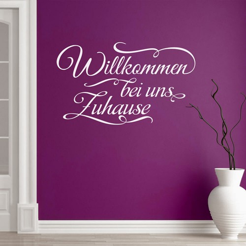 Wandtattoo wandaufkleber - wandtattoo,