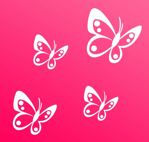 Auto aufkleber hibiskus - aufkleber,